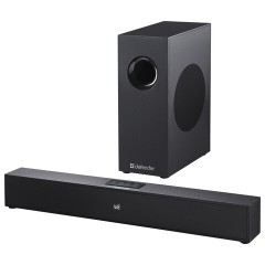 Саундбар DEFENDER Z50, 2.1, 50 Вт, Bluetooth, USB, HDMI, AUX, дерево, 65251
