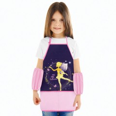 Накидка фартук с нарукавниками для труда BRAUBERG KIDS, 2 кармана, 46x54 см, "Gold fairy", 272452 Накидка фартук с нарукавниками для труда BRAUBERG KIDS, 2 кармана, 46x54 см, "Gold fairy", 272452 - фото 2