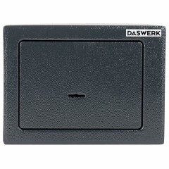 Сейф мебельный DASWERK SC-170KL (170х230х170 мм), ключевой замок, графит, 291337 - фото 3