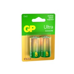 Батарейки КОМПЛЕКТ 2 шт., GP Ultra G-Tech, С (LR14, 14А), алкалиновые, блистер, 14AU-2CR2 Батарейки КОМПЛЕКТ 2 шт., GP Ultra G-Tech, С (LR14, 14А), алкалиновые, блистер, 14AU-2CR2 - фото 2