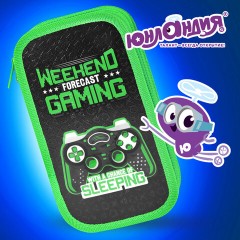 Пенал ЮНЛАНДИЯ, 2 отделения, ламинированный картон, конгрев, 19х11 см, "Gaming", 272294 - фото 12