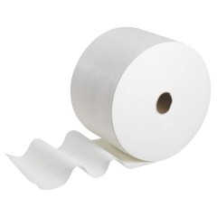 Протирочный нетканый материал KIMBERLY-CLARK Wypall X50, 1100 листов в рулоне, 24,9х34 см, белый, 8356 - фото 2