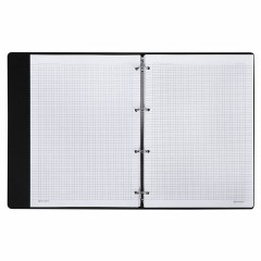 Тетрадь на кольцах БОЛЬШАЯ А4 (240х310 мм), 120 л., под кожу, BRAUBERG VISTA, Black, 404512 Тетрадь на кольцах БОЛЬШАЯ А4 (240х310 мм), 120 л., под кожу, BRAUBERG VISTA, Black, 404512 - фото 6