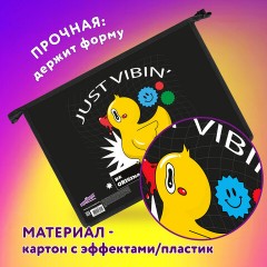 Папка для тетрадей ЮНЛАНДИЯ А4, 1 отделение, картон/пластик, конгрев, на молнии, "Duck tales", 272134 Папка для тетрадей ЮНЛАНДИЯ А4, 1 отделение, картон/пластик, конгрев, на молнии, "Duck tales", 272134 - фото 7
