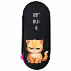 Пенал-футляр BRAUBERG, 1 отделение, органайзер, полиэстер, 22x9х5 см, "Angry kitty", 273566 Пенал-футляр BRAUBERG, 1 отделение, органайзер, полиэстер, 22x9х5 см, "Angry kitty", 273566 - фото 3