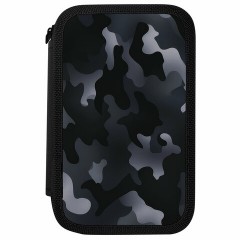 Пенал ПИФАГОР, 3 отделения, ламинированный картон, 19х11 см, "Black camo", 273489 Пенал ПИФАГОР, 3 отделения, ламинированный картон, 19х11 см, "Black camo", 273489 - фото 2