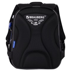 Ранец BRAUBERG QUADRO, 3 отделения, с брелком, Fire spider, 37х28х18 см, 273106 - фото 5