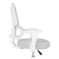 Кресло детское с поясничной поддержкой BRABIX KIDS "MG-225", сетка/ткань TW, серое, 533318 - фото 8