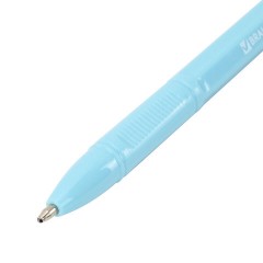 Ручки шариковые BRAUBERG "X-333 PASTEL MIX", НАБОР 8 ШТУК, СИНИЕ, узел 0,7 мм, линия письма 0,35 мм, 144535 - фото 9