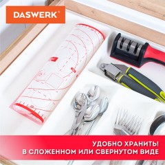 Коврик силиконовый для раскатки/запекания 30х40 см, красный, DASWERK (ДАСВЕРК), 608424 - фото 18