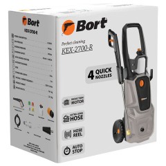 Минимойка BORT KEX-2700-R, мощность 2,5 кВт, давление 190 бар, шланг 10 м, 93416145 Минимойка BORT KEX-2700-R, мощность 2,5 кВт, давление 190 бар, шланг 10 м, 93416145 - фото 20
