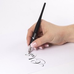 Перья плакатные ОСТРОВ СОКРОВИЩ, набор 5 шт., с держателем, блистер, 210672 - фото 6