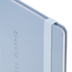 Еженедельник недатированный с резинкой 171х93 мм, BRAUBERG, твердый, 64 л., "Minimal", голубой, 116313 Еженедельник недатированный с резинкой 171х93 мм, BRAUBERG, твердый, 64 л., "Minimal", голубой, 116313 - фото 3