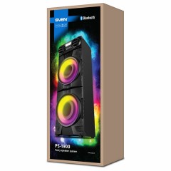 Колонка портативная SVEN PS-1900, 1000 Вт, TWS, Bluetooth, FM, USB, LED-дисплей, черная, SV-022037 Колонка портативная SVEN PS-1900, 1000 Вт, TWS, Bluetooth, FM, USB, LED-дисплей, черная, SV-022037 - фото 15