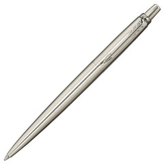Ручка шариковая PARKER "Jotter Core Stainless Steel CT", ежедневник А5 черный, пакет, 880891 - фото 2