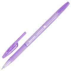 Ручки шариковые с грипом BRAUBERG "ULTRA GT PASTEL", НАБОР 4 ШТУКИ, СИНИЕ, узел 0,7 мм, линия 0,35 мм, 144533 - фото 6