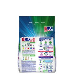 Стиральный порошок-автомат 1,5 кг, BIMAX (Бимакс) "100 пятен" (Нэфис Косметикс), 2502-1АХ - фото 2