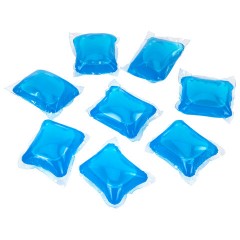 Капсулы для стирки белья, концентрат, GIGA PACK, 3 в 1 с кондиционером, ОКЕАН, 110 шт., PERKLIN (ПЕРКЛИН), 609784 - фото 3