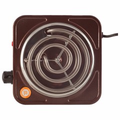 Настольная электрическая плита CENTEK CT-1508, 1000 Вт, 1 конфорка, 5 режимов нагрева, коричневая, CT-1508 Siberia Настольная электрическая плита CENTEK CT-1508, 1000 Вт, 1 конфорка, 5 режимов нагрева, коричневая, CT-1508 Siberia - фото 4