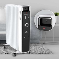 Обогреватель масляный ROYAL CLIMA ROR-PR11-2500M, 2500 Вт, 11 секций, белый - фото 6