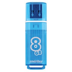 Флеш-память Smartbuy Glossy, 8Gb, USB 2.0, гол, SB8GBGS-B - фото 3