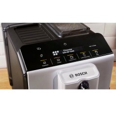 Кофемашина BOSCH TIE20301, 1300 Вт, объем 1,4 л, автокапучинатор, серебристая/черная Кофемашина BOSCH TIE20301, 1300 Вт, объем 1,4 л, автокапучинатор, серебристая/черная - фото 2