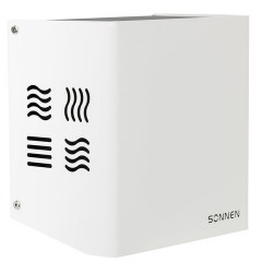 Сушилка для рук SONNEN HDR-1200W, 1200 Вт, производство РОССИЯ, антивандальная, сталь, белая, 701870 - фото 6