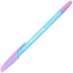 Ручки шариковые BRAUBERG "X-333 PASTEL MIX", НАБОР 8 ШТУК, СИНИЕ, узел 0,7 мм, линия письма 0,35 мм, 144535 - фото 8