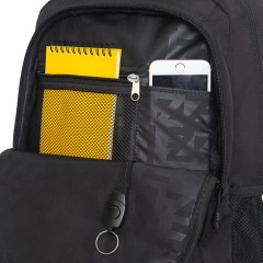 Рюкзак GRIZZLY школьный, анатомическая спинка, 2 отделения, для мальчиков, "BLACK STRIPES", 42х31х22 см, RU-532-1/2 Рюкзак GRIZZLY школьный, анатомическая спинка, 2 отделения, для мальчиков, "BLACK STRIPES", 42х31х22 см, RU-532-1/2 - фото 13