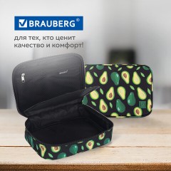 Пенал-косметичка BRAUBERG БОЛЬШОЙ, 1 отделение, 1 откидная планка, ткань, 21x15x6 см, "Avocado", 270706 Пенал-косметичка BRAUBERG БОЛЬШОЙ, 1 отделение, 1 откидная планка, ткань, 21x15x6 см, "Avocado", 270706 - фото 13