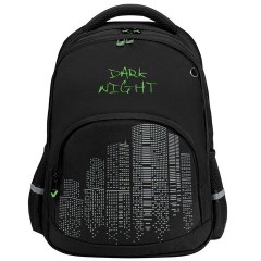 Рюкзак BRAUBERG SOFT, 2 отделения, 3 кармана, "Dark night", СВЕТООТРАЖАЮЩИЙ ПРИНТ, 40х31х15 см, 273119 Рюкзак BRAUBERG SOFT, 2 отделения, 3 кармана, "Dark night", СВЕТООТРАЖАЮЩИЙ ПРИНТ, 40х31х15 см, 273119 - фото 2