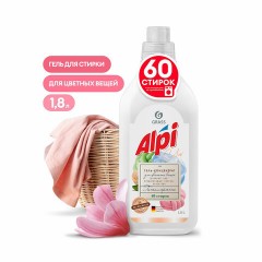 Гель для стирки цветного белья концентрированный нейтральный 1,8 л, GRASS ALPI, 125734 - фото 8