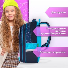 Рюкзак BRAUBERG KIDS FLOSSY, 2 отделения, 3 кармана, "Sky girl", 3D-панель, 40х28х18 см, 273179 Рюкзак BRAUBERG KIDS FLOSSY, 2 отделения, 3 кармана, "Sky girl", 3D-панель, 40х28х18 см, 273179 - фото 16