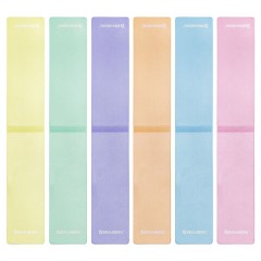 Закладки для книг МАГНИТНЫЕ, "PASTEL", набор 6 штук, 60x20 мм, BRAUBERG, 117013 - фото 2