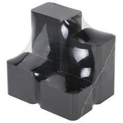 Подставка-органайзер BRAUBERG COMPACT, 4 отделения, 92х114х102 мм, черная, 238102 Подставка-органайзер BRAUBERG COMPACT, 4 отделения, 92х114х102 мм, черная, 238102 - фото 5