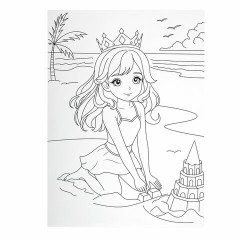 Набор ЮНОГО ХУДОЖНИКА "ПРИНЦЕССА" для рисования и творчества в кейсе ЮНЛАНДИЯ, 75 предметов, 665673 - фото 11