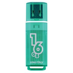 Флеш-память Smartbuy Glossy, 16Gb, USB 2.0, зел, SB16GBGS-G - фото 3