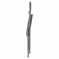 Стул складной BRABIX "Golf Plus CF-003 КОМФОРТ", серый каркас, серая ткань, 532890 - фото 10
