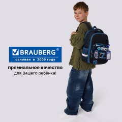 Ранец BRAUBERG FIT, 2 отделения, "Супермашина", 38х27х14 см, 272024 - фото 22