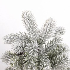 Ель новогодняя искусственная настольная 50 см, заснеженная, с шишками, литой ПЭТ, ЗОЛОТАЯ СКАЗКА, 592011 Ель новогодняя искусственная настольная 50 см, заснеженная, с шишками, литой ПЭТ, ЗОЛОТАЯ СКАЗКА, 592011 - фото 3