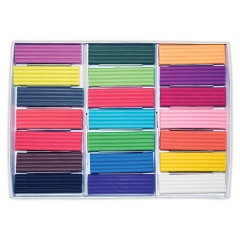 Пластилин детский ЛУЧ "Школа творчества", 21 цвет, 420 г, стек, картонная упаковка, 29С 1765-08 - фото 2