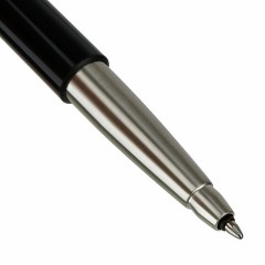 Ручка-роллер PARKER "Vector Black", корпус черный лак, детали из нержавеющей стали, синяя, S0319630 Ручка-роллер PARKER "Vector Black", корпус черный лак, детали из нержавеющей стали, синяя, S0319630 - фото 4