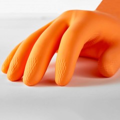 Перчатки латексные MANIPULA Specialist Цетра, КЩС-1, размер 8-8,5 (M), оранжевые, L-F-04/CG-947 Перчатки латексные MANIPULA Specialist Цетра, КЩС-1, размер 8-8,5 (M), оранжевые, L-F-04/CG-947 - фото 2