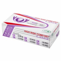 Перчатки латексные смотровые особо прочные SFM HIGH RISK COMFORT, Германия, 25 пар (50 шт.), размер L (большой) Перчатки латексные смотровые особо прочные SFM HIGH RISK COMFORT, Германия, 25 пар (50 шт.), размер L (большой) - фото 7