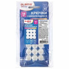 Крючки самоклеящиеся для гирлянд и проводов 1,5х1,5 см, КОМПЛЕКТ 90 шт., LAIMA Home, 608797 Крючки самоклеящиеся для гирлянд и проводов 1,5х1,5 см, КОМПЛЕКТ 90 шт., LAIMA Home, 608797 - фото 11