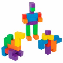 Магнитный конструктор MAGNETIC CUBES "КУБИЧЕСКИЙ", 48 магнитных кубиков, BRAUBERG KIDS, 665723 Магнитный конструктор MAGNETIC CUBES "КУБИЧЕСКИЙ", 48 магнитных кубиков, BRAUBERG KIDS, 665723 - фото 5