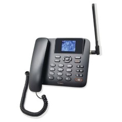 Телефон сотовый офисный TEXET FX-200, 2 SIM, 2,4", 512 Мб, microSD, FM, MP3, Bluetooth, спикерфон,черный, 127315 - фото 2