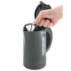 Чайник TEFAL KO120B30, 0,5 л, 650 Вт, закрытый нагревательный элемент, пластик, серый, 7211001545 Чайник TEFAL KO120B30, 0,5 л, 650 Вт, закрытый нагревательный элемент, пластик, серый, 7211001545 - фото 4