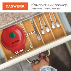 Электровафельница антипригарная для венских и бельгийских вафель-сердечек, 350 Вт, DASWERK, WM-11, 455657 Электровафельница антипригарная для венских и бельгийских вафель-сердечек, 350 Вт, DASWERK, WM-11, 455657 - фото 5