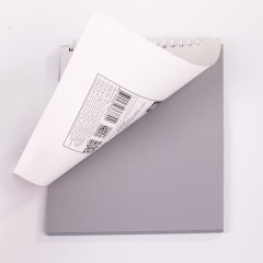 Скетчбук, серая бумага 120 г/м2, 170х195 мм, 30 л., гребень, подложка, цветная фольга, "Роза", 98702 Скетчбук, серая бумага 120 г/м2, 170х195 мм, 30 л., гребень, подложка, цветная фольга, "Роза", 98702 - фото 3
